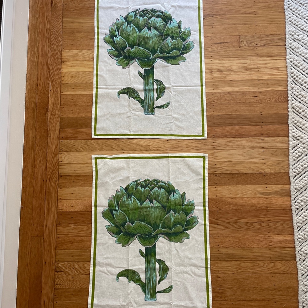 Artichoke Dish Towels (2)